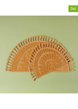 BELLA MAISON Dywaniki łazienkowe (2 szt.) "Sunshine" w kolorze jasnobrązowym ze sklepu Limango Polska w kategorii Akcesoria łazienkowe - zdjęcie 189346025