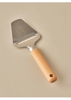 BELLA MAISON Nóż "Sona" w kolorze srebrno-jasnobrązowym do sera - wys. 20 cm ze sklepu Limango Polska w kategorii Akcesoria kuchenne - zdjęcie 189346229