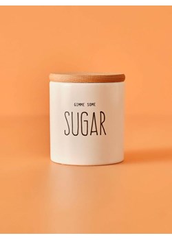 BELLA MAISON Pojemnik "Sugar" w kolorze białym do przechowywania - wys. 9 x Ø 7,5 cm ze sklepu Limango Polska w kategorii Pojemniki kuchenne - zdjęcie 189346246