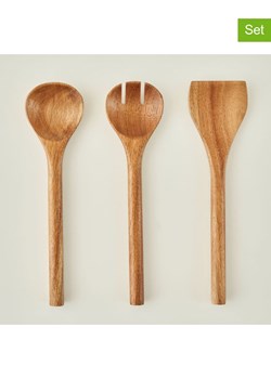 BELLA MAISON 3-częściowy zestaw "Allison " w kolorze jasnobrązowym - wys. 29,5 cm ze sklepu Limango Polska w kategorii Akcesoria kuchenne - zdjęcie 189346255