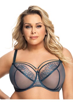 K496 biustonosz-miękki-na-drutach zielony PARADISE ze sklepu fokus.pl w kategorii Biustonosze - zdjęcie 189347997