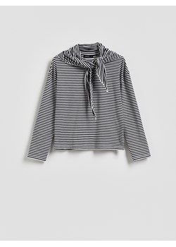 Reserved - Bluzka z chustką - wielobarwny ze sklepu Reserved w kategorii Bluzki damskie - zdjęcie 189348417