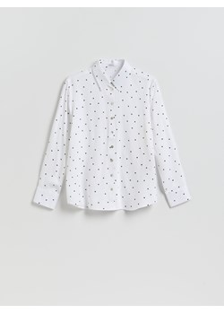 Reserved - Koszula z wiskozą - czarny ze sklepu Reserved w kategorii Bluzki damskie - zdjęcie 189348648