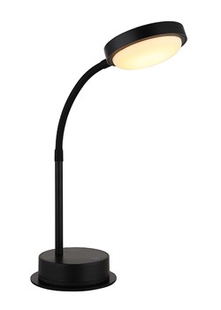 Globo lighting Lampa stołowa LED "Pegasi" w kolorze czarnym - 19 x 38 x 12 cm ze sklepu Limango Polska w kategorii Oświetlenie - zdjęcie 189349185