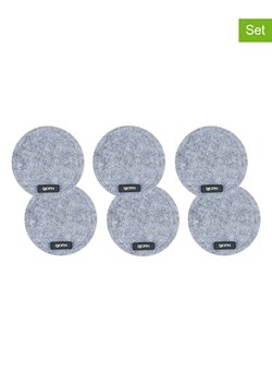 Björn Podstawki (6 szt.) w kolorze szarym - Ø 10 cm ze sklepu Limango Polska w kategorii Akcesoria kuchenne - zdjęcie 189349218