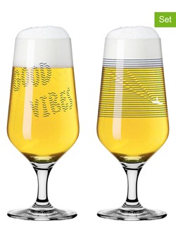 RITZENHOFF Kufle (2 szt.) "Wanderlust" w kolorze czarnym - 330 ml ze sklepu Limango Polska w kategorii Naczynia - zdjęcie 189349279