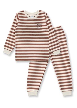 Sense Organics Piżama "Long John" w kolorze brązowym ze sklepu Limango Polska w kategorii Piżamy dziecięce - zdjęcie 189349457