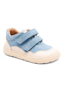 bisgaard Skórzane buty "Morten" w kolorze kremowo-błękitnym do chodzenia na boso ze sklepu Limango Polska w kategorii Buciki niemowlęce - zdjęcie 189350607