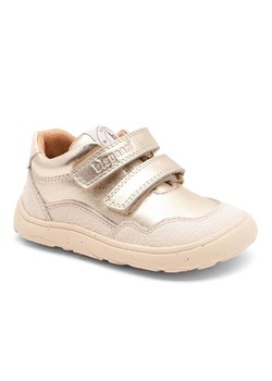 bisgaard Skórzane buty "Morten" w kolorze złoto-kremowym do chodzenia na boso ze sklepu Limango Polska w kategorii Buciki niemowlęce - zdjęcie 189350627