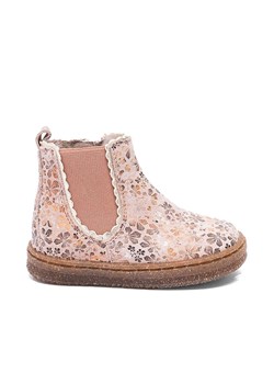 bisgaard Skórzane buty "Siggi" w kolorze jasnoróżowym do nauki chodzenia ze sklepu Limango Polska w kategorii Buciki niemowlęce - zdjęcie 189351007