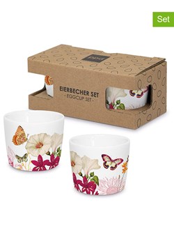 ppd Kieliszki (2 szt.) "Illusion" ze wzorem na jajka - wys. 4,8 x Ø 5 cm ze sklepu Limango Polska w kategorii Naczynia - zdjęcie 189351915