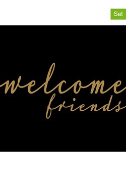 ppd Serwetki (40 szt.) w kolorze czarnym ze sklepu Limango Polska w kategorii Akcesoria kuchenne - zdjęcie 189351918