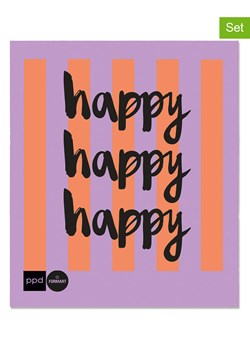 ppd Ściereczki gąbkowe (2 szt.) w kolorze fioletowo-pomarańczowym - 17 x 20 cm ze sklepu Limango Polska w kategorii Akcesoria kuchenne - zdjęcie 189351925