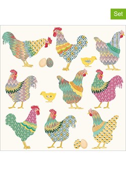 ppd Serwetki (40 szt.) "Galli E Galline" w kolorze kremowym ze wzorem ze sklepu Limango Polska w kategorii Akcesoria kuchenne - zdjęcie 189351928