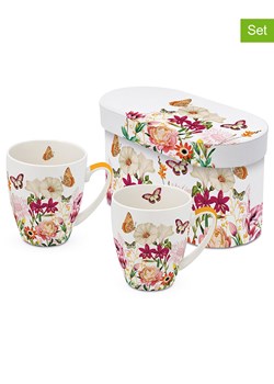 ppd Kubki (2 szt.) "Illusion" ze wzorem do kawy - 350 ml ze sklepu Limango Polska w kategorii Dzbanki i zaparzacze - zdjęcie 189351945