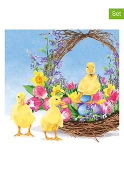 ppd Serwetki (40 szt.) "Les Canettes" ze wzorem ze sklepu Limango Polska w kategorii Akcesoria kuchenne - zdjęcie 189351967