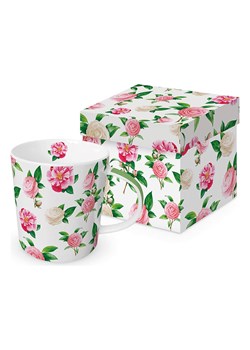 ppd Kubek jumbo "Camelie" w kolorze jasnoróżowo-zielonym - 350 ml ze sklepu Limango Polska w kategorii Naczynia - zdjęcie 189352026