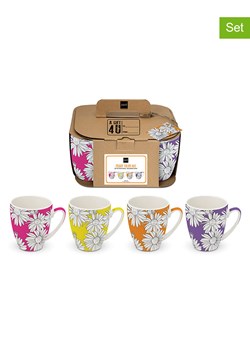 ppd Kubki (4 szt.) "Peggy" ze wzorem - 350 ml ze sklepu Limango Polska w kategorii Naczynia - zdjęcie 189352049