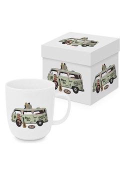 ppd Kubek jumbo w kolorze biało-zielonym - 400 ml ze sklepu Limango Polska w kategorii Naczynia - zdjęcie 189352057