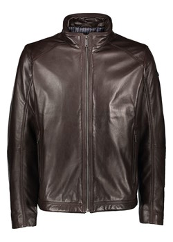 Bugatti Skórzana kurtka w kolorze brązowym ze sklepu Limango Polska w kategorii Kurtki męskie - zdjęcie 189352108