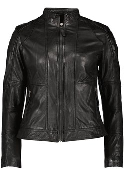 7eleven Skórzana kurtka "Begona" w kolorze czarnym ze sklepu Limango Polska w kategorii Kurtki damskie - zdjęcie 189352117