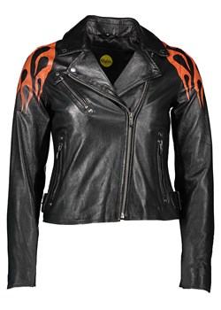 Buffalo Skórzana kurtka w kolorze czarnym ze sklepu Limango Polska w kategorii Kurtki damskie - zdjęcie 189352146