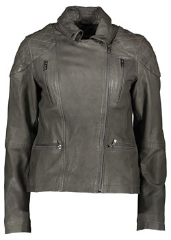 Buffalo Skórzana kurtka w kolorze oliwkowym ze sklepu Limango Polska w kategorii Kurtki damskie - zdjęcie 189352165