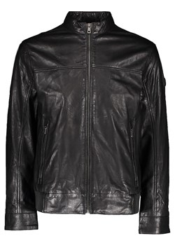 Bugatti Skórzana kurtka w kolorze czarnym ze sklepu Limango Polska w kategorii Kurtki męskie - zdjęcie 189352186