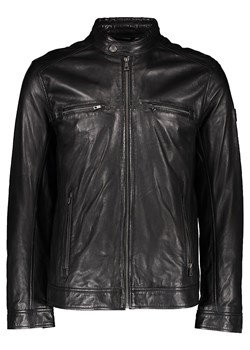 Bugatti Skórzana kurtka w kolorze czarnym ze sklepu Limango Polska w kategorii Kurtki męskie - zdjęcie 189352198