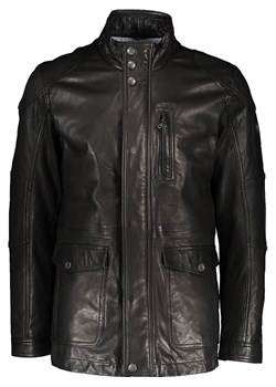 Bugatti Skórzana kurtka w kolorze czarnym ze sklepu Limango Polska w kategorii Kurtki męskie - zdjęcie 189352219