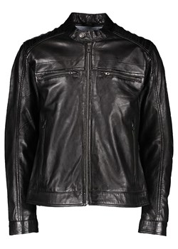 Bugatti Skórzana kurtka w kolorze czarnym ze sklepu Limango Polska w kategorii Kurtki męskie - zdjęcie 189352229