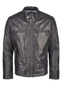 Bugatti Skórzana kurtka w kolorze czarnym ze sklepu Limango Polska w kategorii Kurtki męskie - zdjęcie 189352238