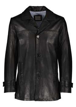 Bugatti Skórzana kurtka w kolorze czarnym ze sklepu Limango Polska w kategorii Kurtki męskie - zdjęcie 189352275