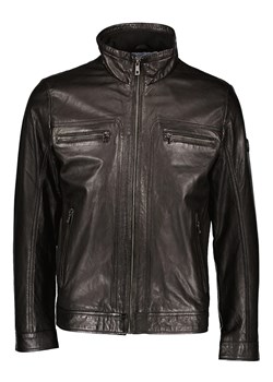 Bugatti Skórzana kurtka w kolorze czarnym ze sklepu Limango Polska w kategorii Kurtki męskie - zdjęcie 189352277