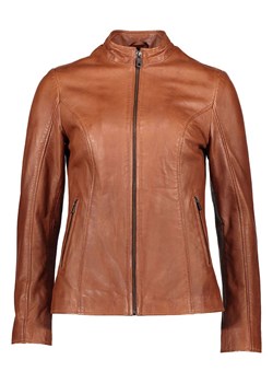 Bugatti Skórzana kurtka w kolorze jasnobrązowym ze sklepu Limango Polska w kategorii Kurtki damskie - zdjęcie 189352347