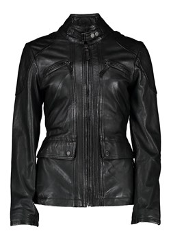 7eleven Skórzana kurtka "Kani" w kolorze czarnym ze sklepu Limango Polska w kategorii Kurtki damskie - zdjęcie 189352397