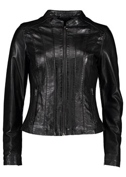 7eleven Skórzana kurtka "Lana" w kolorze czarnym ze sklepu Limango Polska w kategorii Kurtki damskie - zdjęcie 189352409