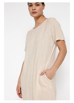 Kaffe Sukienka "Liny" w kolorze beżowym ze sklepu Limango Polska w kategorii Sukienki - zdjęcie 189352599
