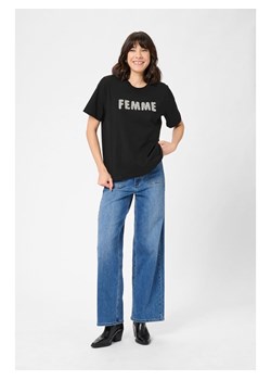 Kaffe Koszulka w kolorze czarnym ze sklepu Limango Polska w kategorii Bluzki damskie - zdjęcie 189354138