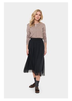 SAINT TROPEZ Spódnica "Coral" w kolorze czarnym ze sklepu Limango Polska w kategorii Spódnice - zdjęcie 189355095