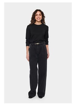 SAINT TROPEZ Sweter "Mila" w kolorze czarnym ze sklepu Limango Polska w kategorii Swetry damskie - zdjęcie 189355126