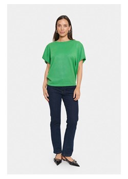 SAINT TROPEZ Sweter w kolorze zielonym ze sklepu Limango Polska w kategorii Swetry damskie - zdjęcie 189355257