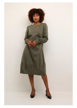 CULTURE Sukienka w kolorze oliwkowym ze sklepu Limango Polska w kategorii Sukienki - zdjęcie 189355635