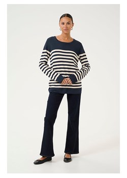 CULTURE Sweter w kolorze granatowym ze sklepu Limango Polska w kategorii Swetry damskie - zdjęcie 189355736