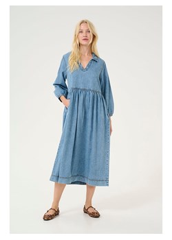 CULTURE Sukienka w kolorze niebieskim ze sklepu Limango Polska w kategorii Sukienki - zdjęcie 189355766