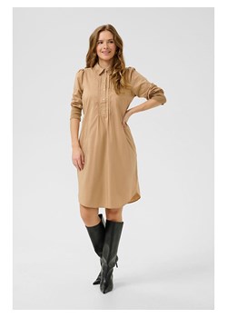 CULTURE Sukienka w kolorze beżowym ze sklepu Limango Polska w kategorii Sukienki - zdjęcie 189355996