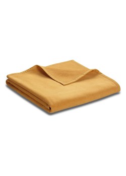 biederlack Koc w kolorze żółtym na kolana - 150 x 100 cm ze sklepu Limango Polska w kategorii Tekstylia - zdjęcie 189357226