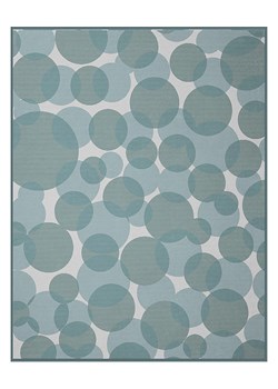 biederlack Koc "Circles" w kolorze beżowo-zielonym - 200 x 150 cm ze sklepu Limango Polska w kategorii Tekstylia - zdjęcie 189357325