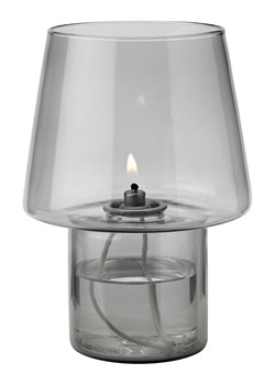 RIG-TIG Lampion olejny "Viva" w kolorze szarym - wys. 16,5 x Ø 10,5 cm ze sklepu Limango Polska w kategorii Świeczniki - zdjęcie 189357875