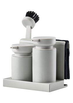 Zone Denmark Organizer "Diish" w kolorze szarym do mycia naczyń - 18 x 11 x 17 cm ze sklepu Limango Polska w kategorii Akcesoria kuchenne - zdjęcie 189358076